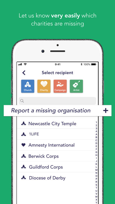 Givt — publisher App Store screenshot 4