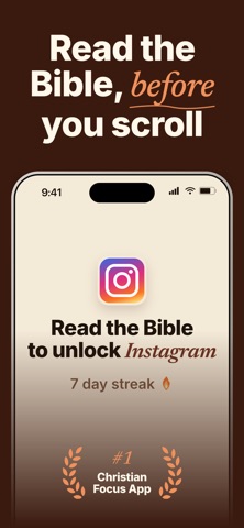 BibleScroll — publisher App Store screenshot 1