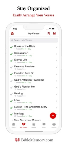 Bible Memory — publisher App Store screenshot 4
