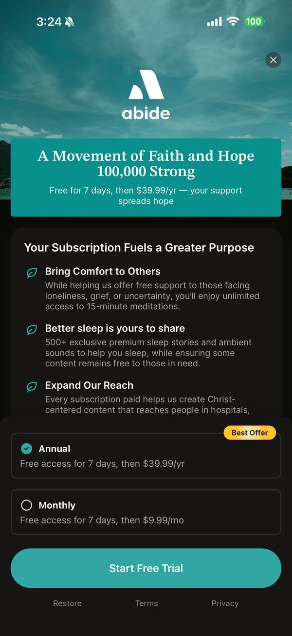 “Your subscription fuels a greater purpose”