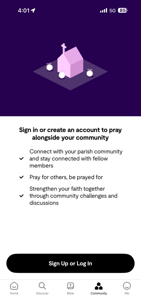 “Pray for others, be prayed for”