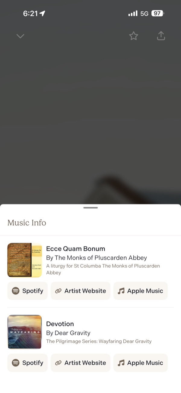 Music Info names the monks and the composer