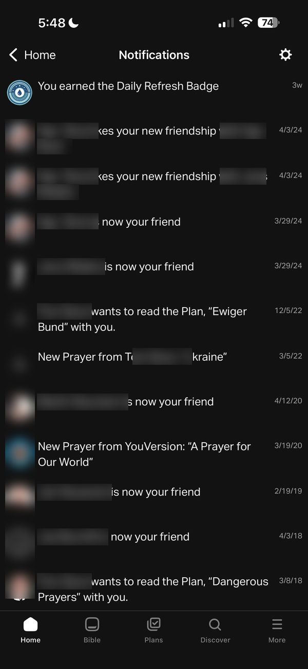 A friend’s new prayer among badges and friendships